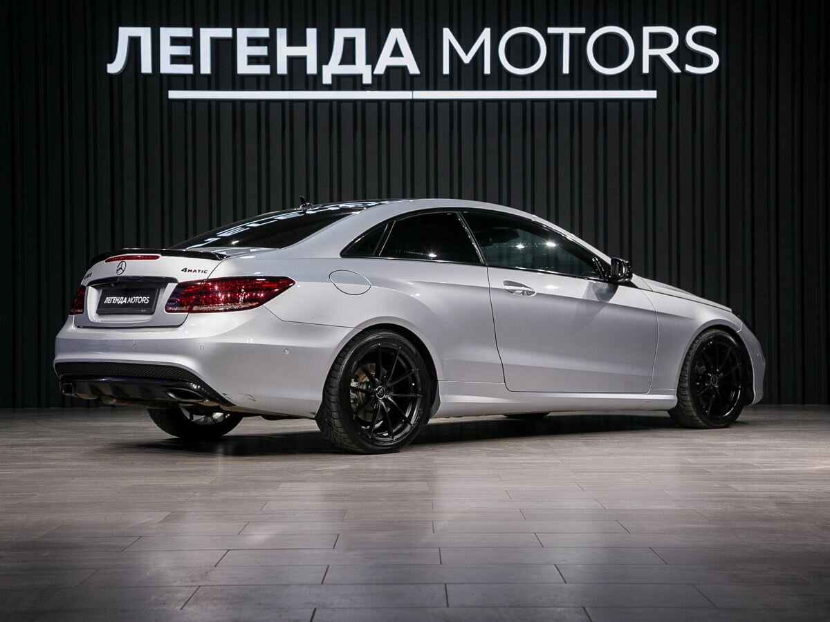 2013 Mercedes-Benz E-Класс IV (W212, S212, C207) Рестайлинг, Серебро, 2245000 рублей, вид 4