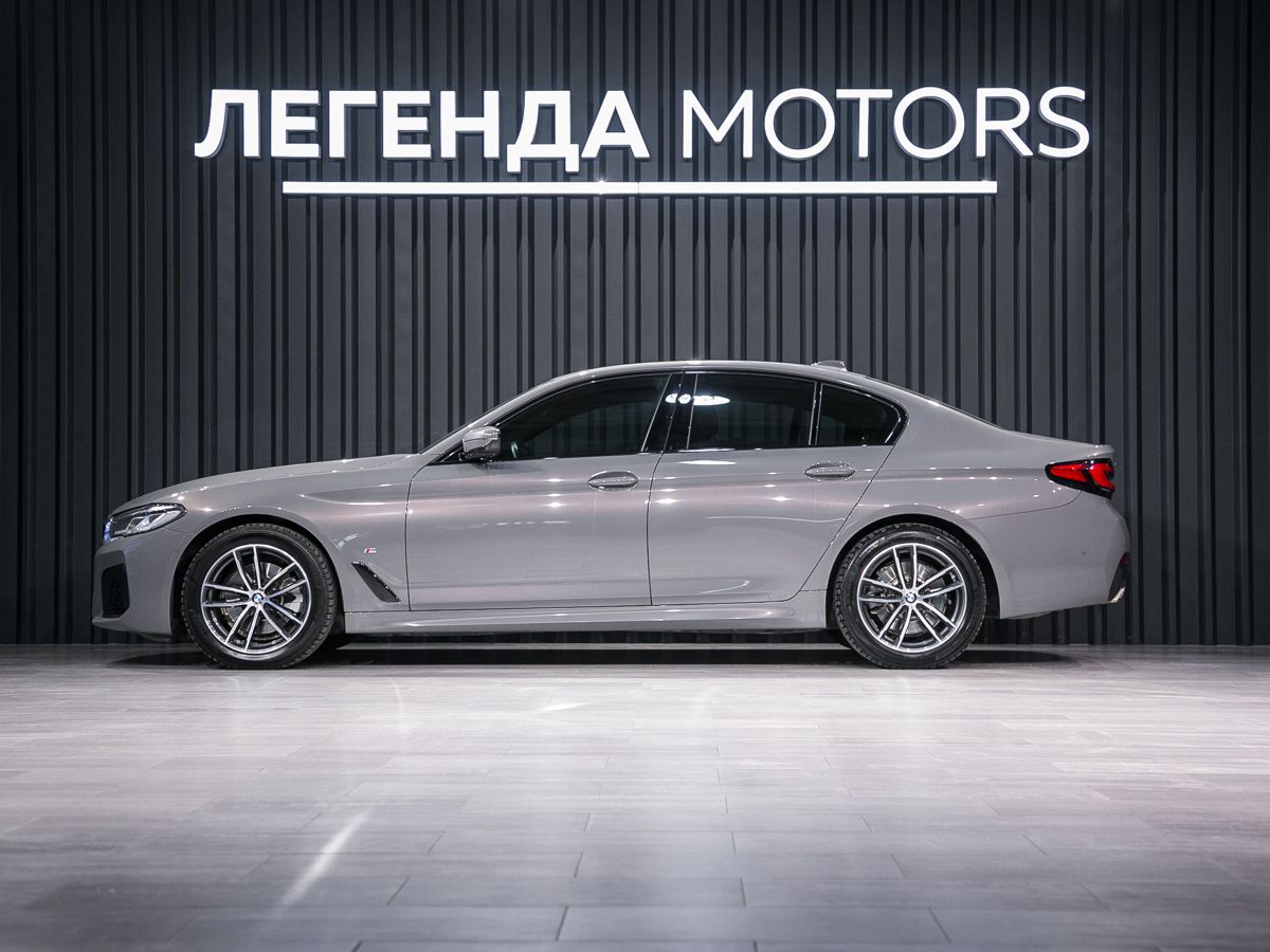 2021 BMW 5 серии VII (G30/G31) Рестайлинг, Серый, 5500000 рублей - вид 6