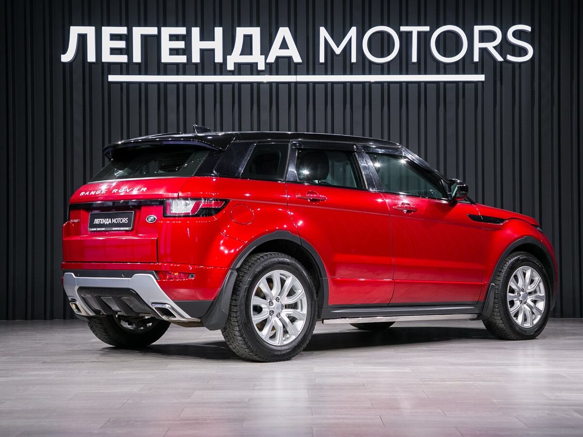 2017 Land Rover Range Rover Evoque I Рестайлинг, Красный, 2695000 рублей, вид 4