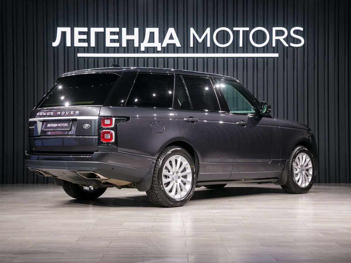 2020 Land Rover Range Rover IV Рестайлинг, Серый, 9300000 рублей, вид 4