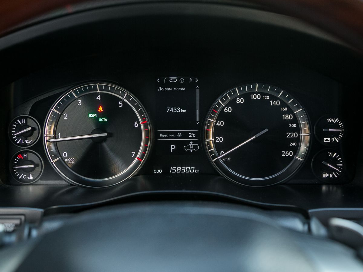2016 Lexus LX III Рестайлинг 2, Синий, 7650000 рублей - вид 15