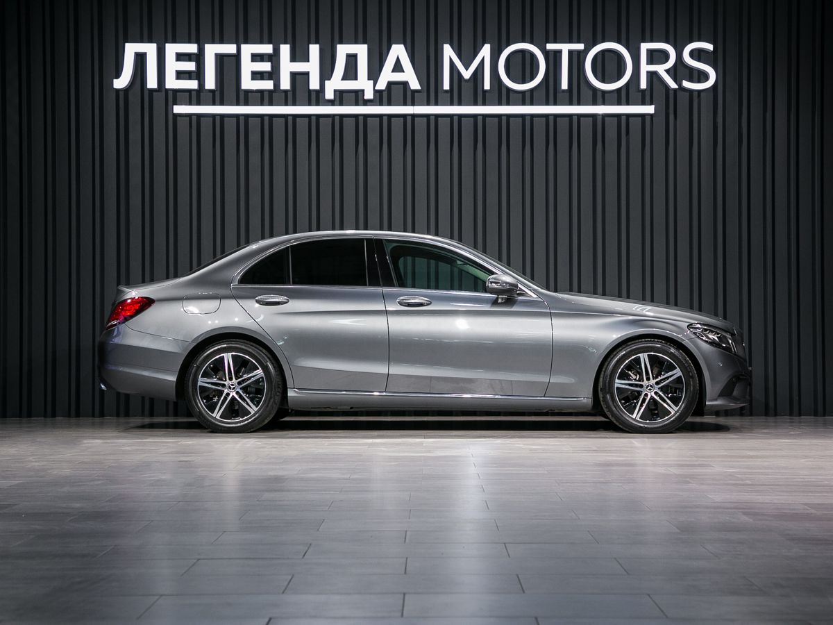2019 Mercedes-Benz C-Класс IV (W205) Рестайлинг, Серый, 3290000 рублей, вид 3