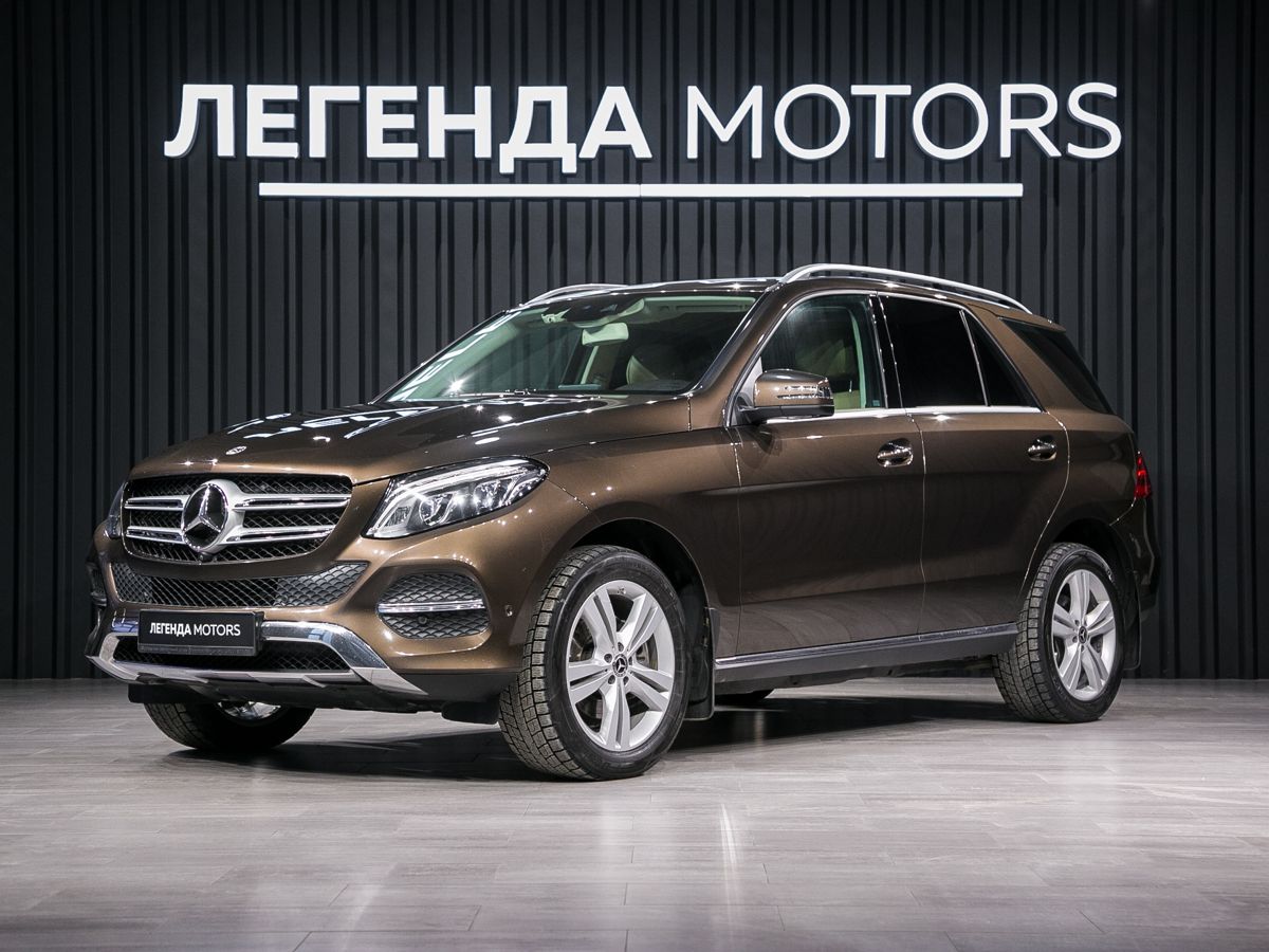 2017 Mercedes-Benz GLE I (W166), Коричневый, 4880000 рублей, вид 1