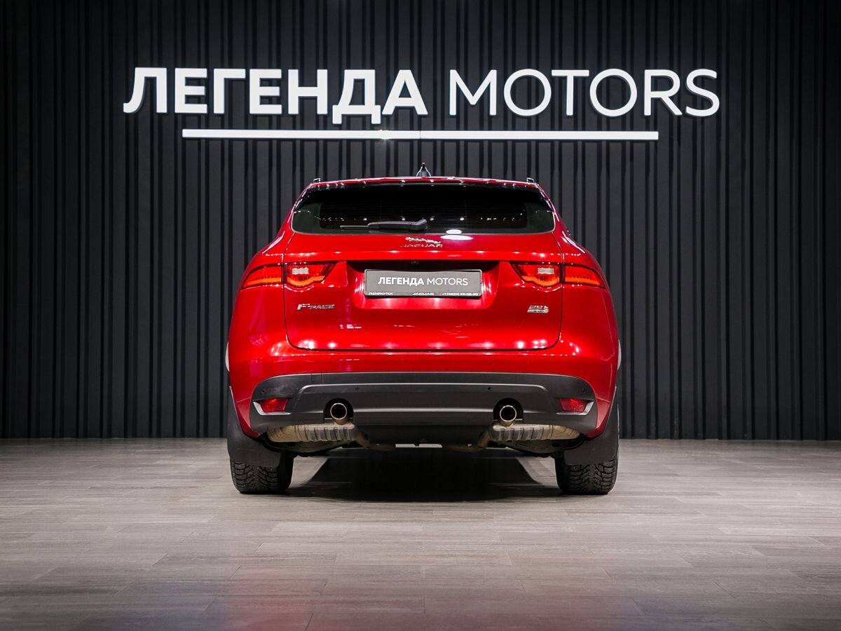 2020 Jaguar F-Pace I, Красный, 4400000 рублей, вид 5
