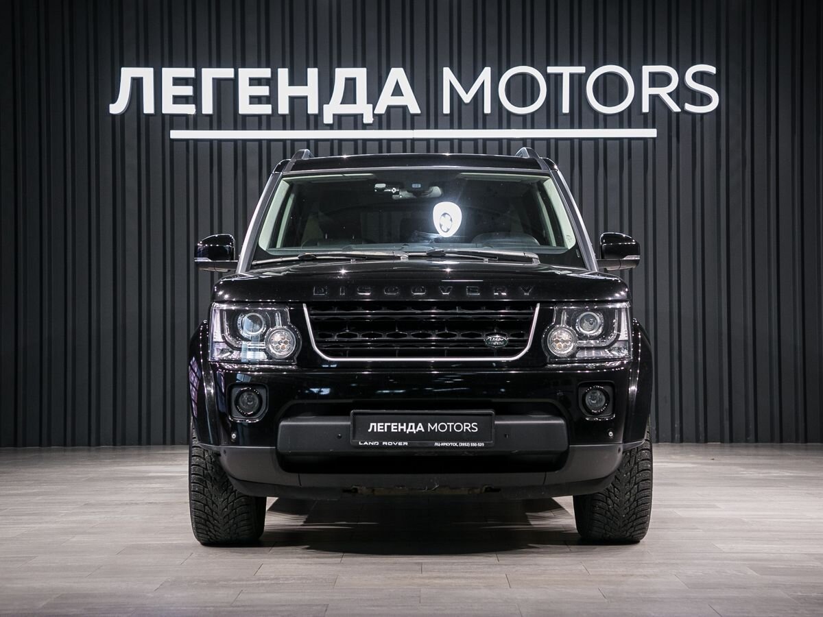 2014 Land Rover Discovery IV Рестайлинг, Черный, 2740000 рублей, вид 2