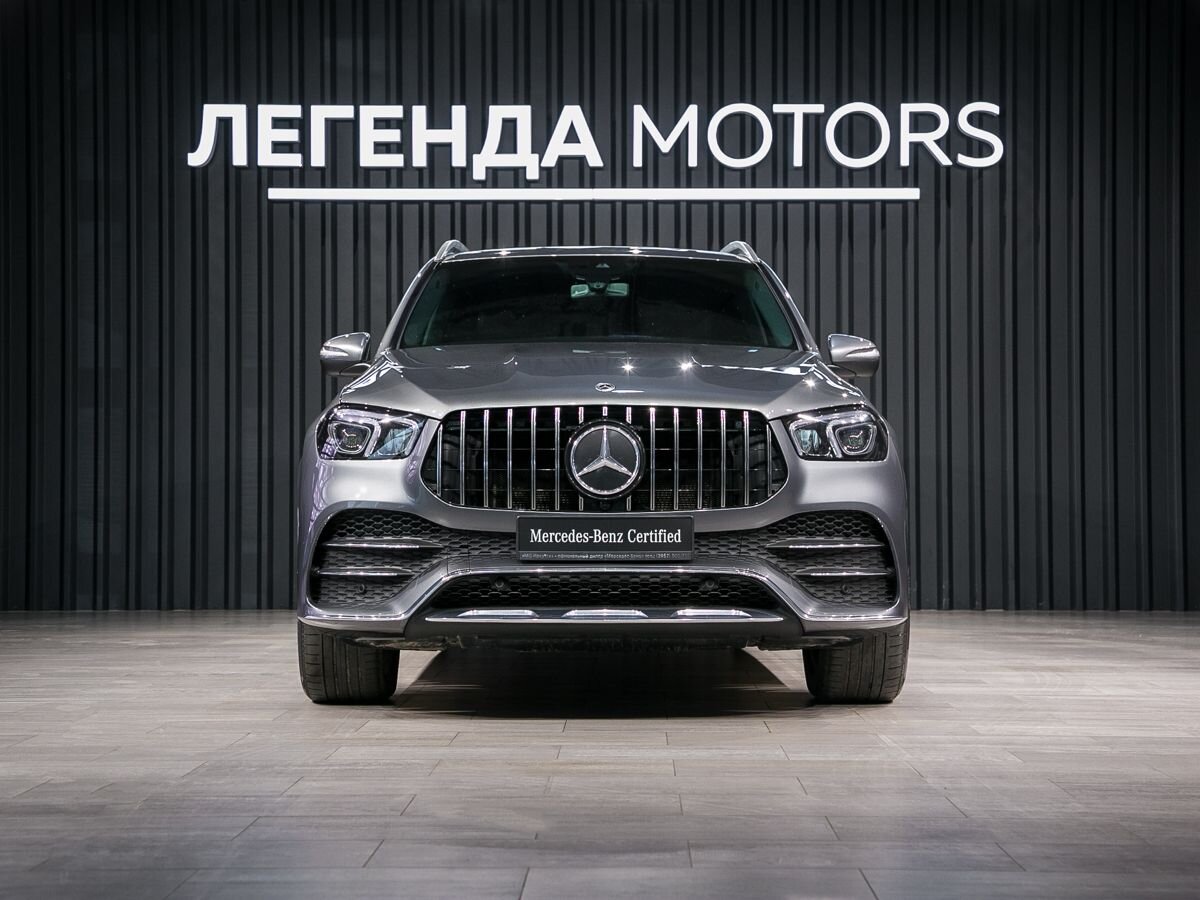 2021 Mercedes-Benz GLE II (V167), Серый, 7490000 рублей, вид 2