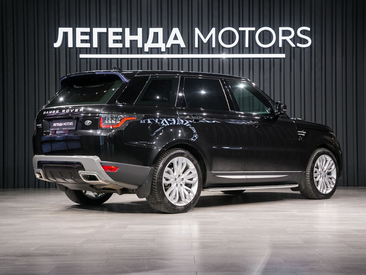 2018 Land Rover Range Rover Sport II Рестайлинг, Черный, 6960000 рублей, вид 4