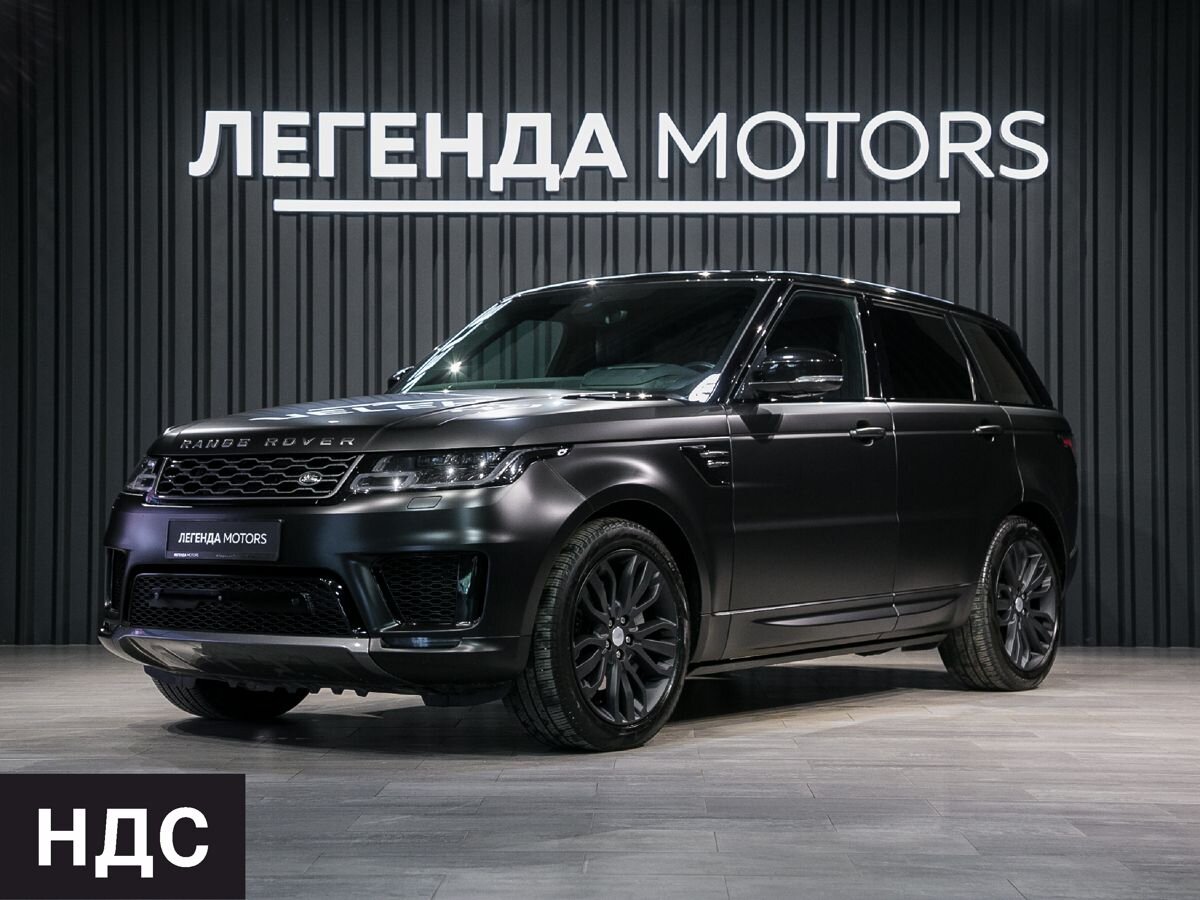2021 Land Rover Range Rover Sport II Рестайлинг, Черный, 10500000 рублей, вид 1