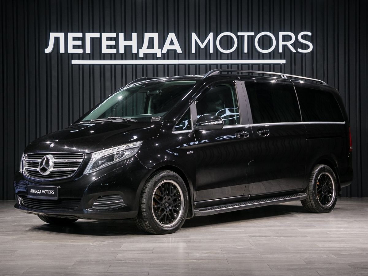 2014 Mercedes-Benz V-Класс II, Черный, 4090000 рублей - вид 1