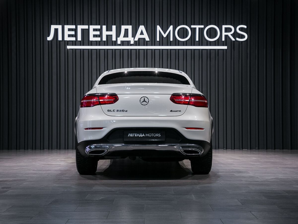 2016 Mercedes-Benz GLC Coupe I (C253), Белый, 3740000 рублей, вид 4
