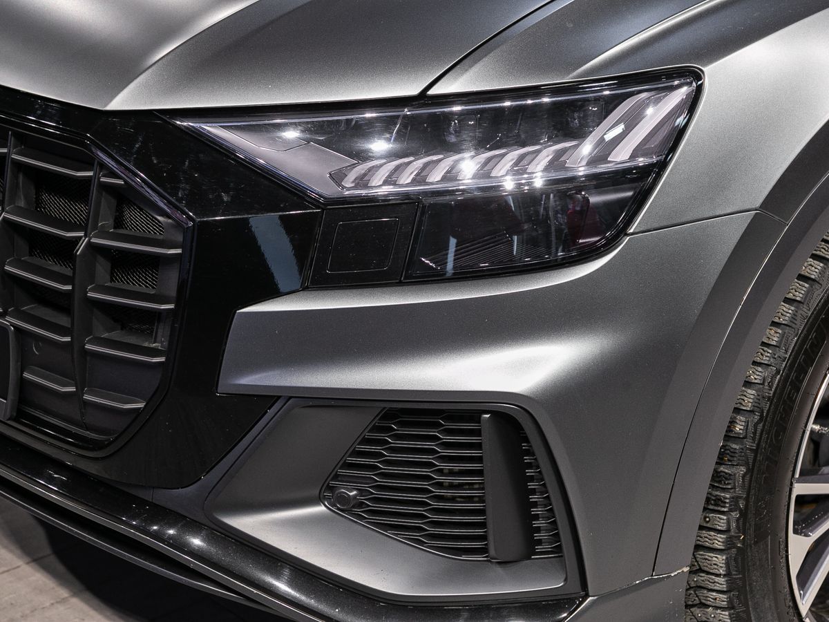 2021 Audi Q8 I (4M), Серый, 7985000 рублей - вид 8