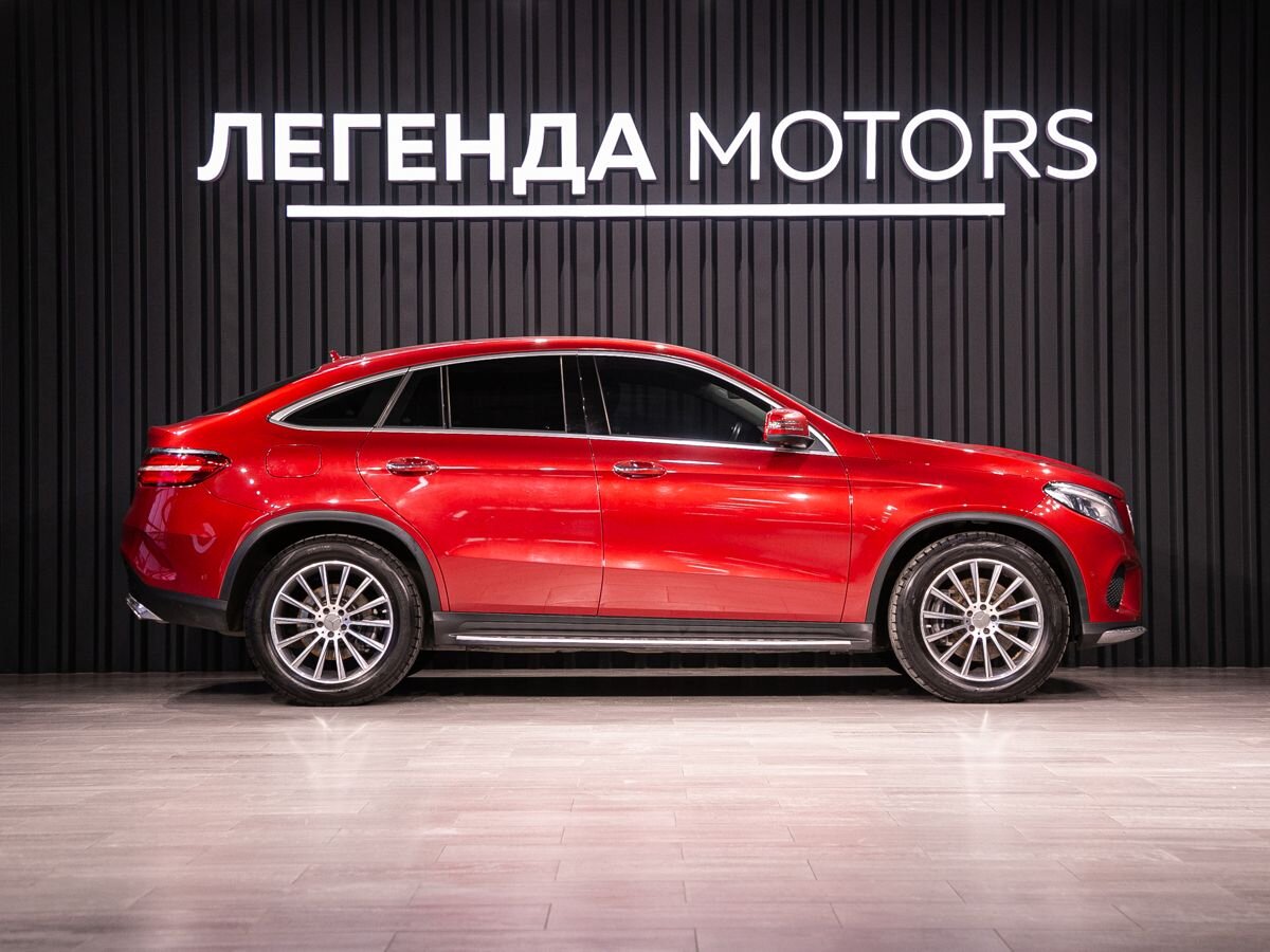 2015 Mercedes-Benz GLE Coupe I (C292), Красный, 4990000 рублей - вид 3