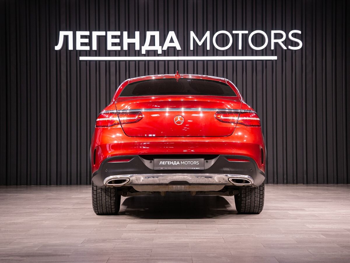 2015 Mercedes-Benz GLE Coupe I (C292), Красный, 4990000 рублей - вид 5