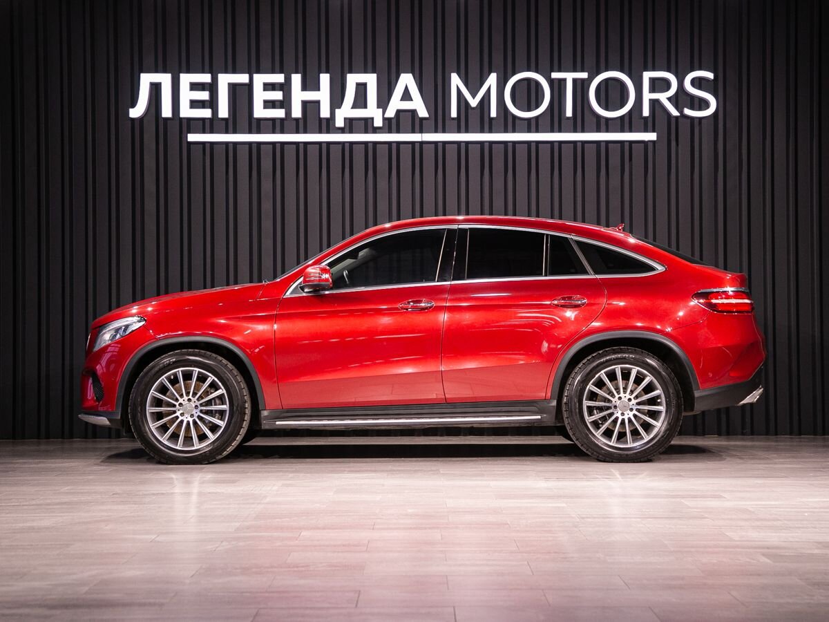 2015 Mercedes-Benz GLE Coupe I (C292), Красный, 4990000 рублей - вид 6