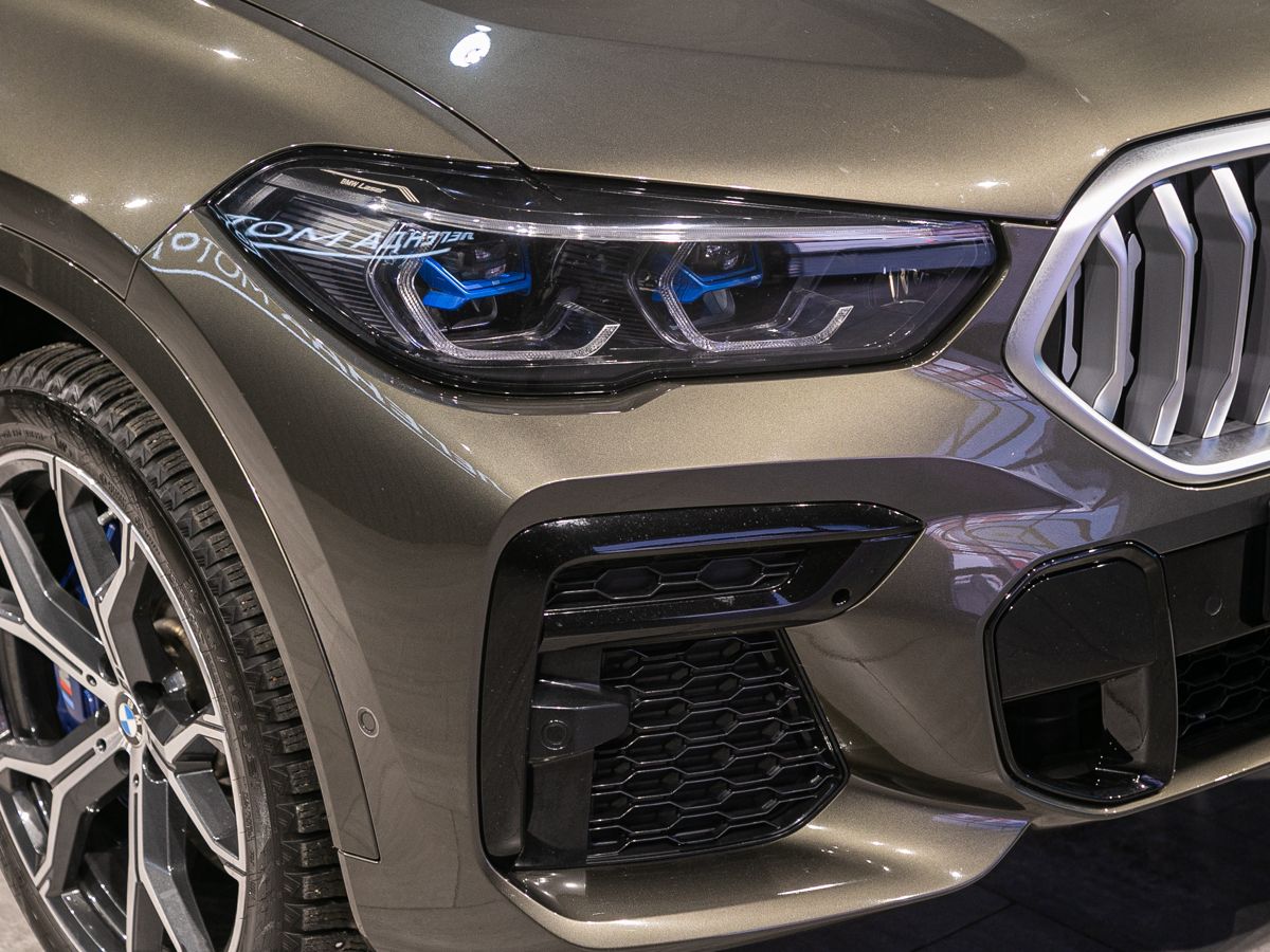 2021 BMW X6 III (G06), Зеленый, 9800000 рублей - вид 7