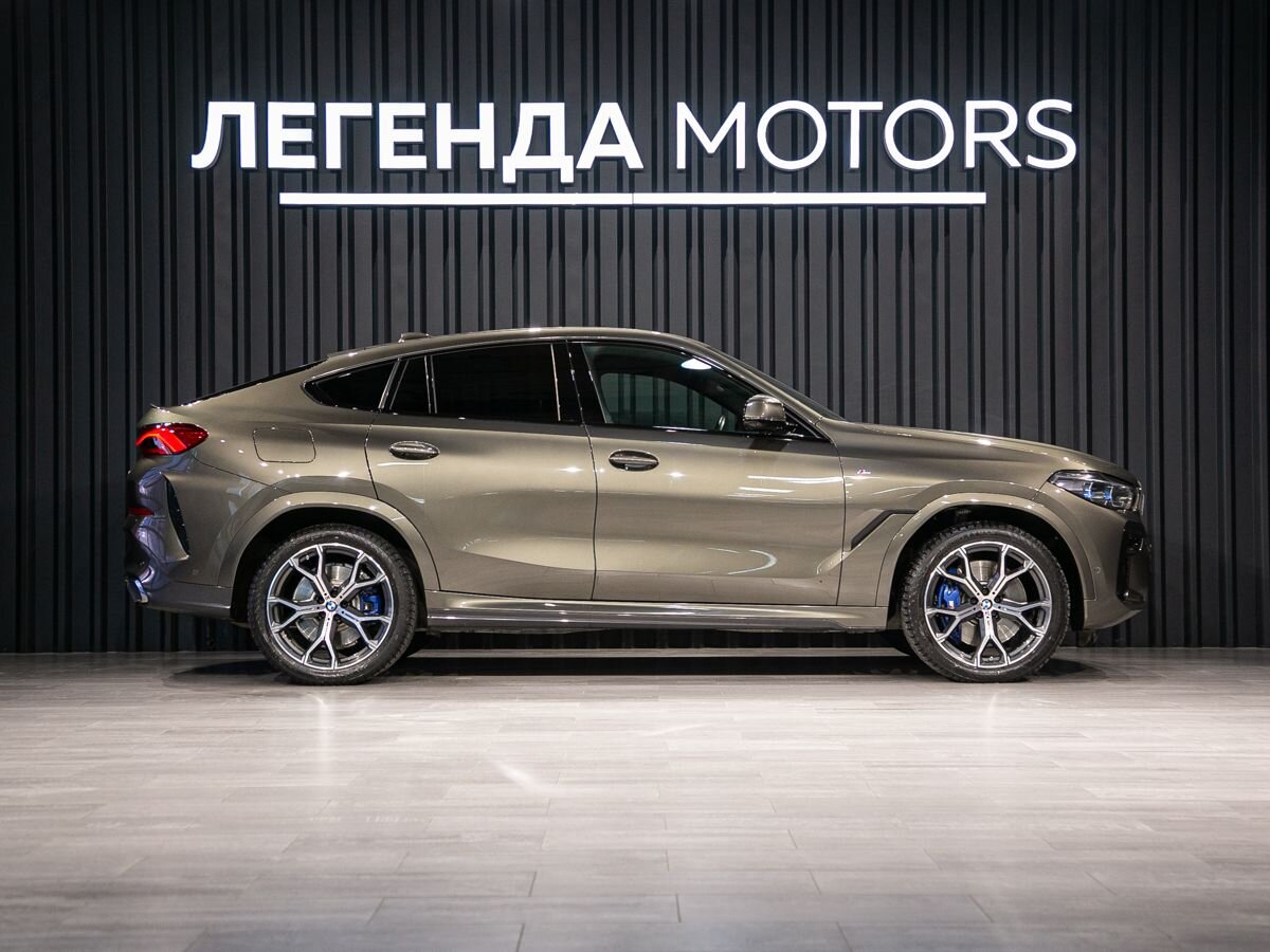 2021 BMW X6 III (G06), Зеленый, 9800000 рублей - вид 3