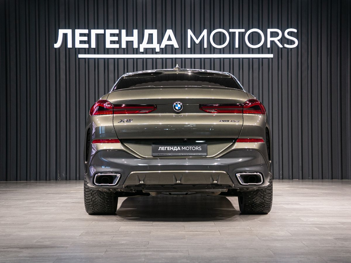 2021 BMW X6 III (G06), Зеленый, 9800000 рублей - вид 5