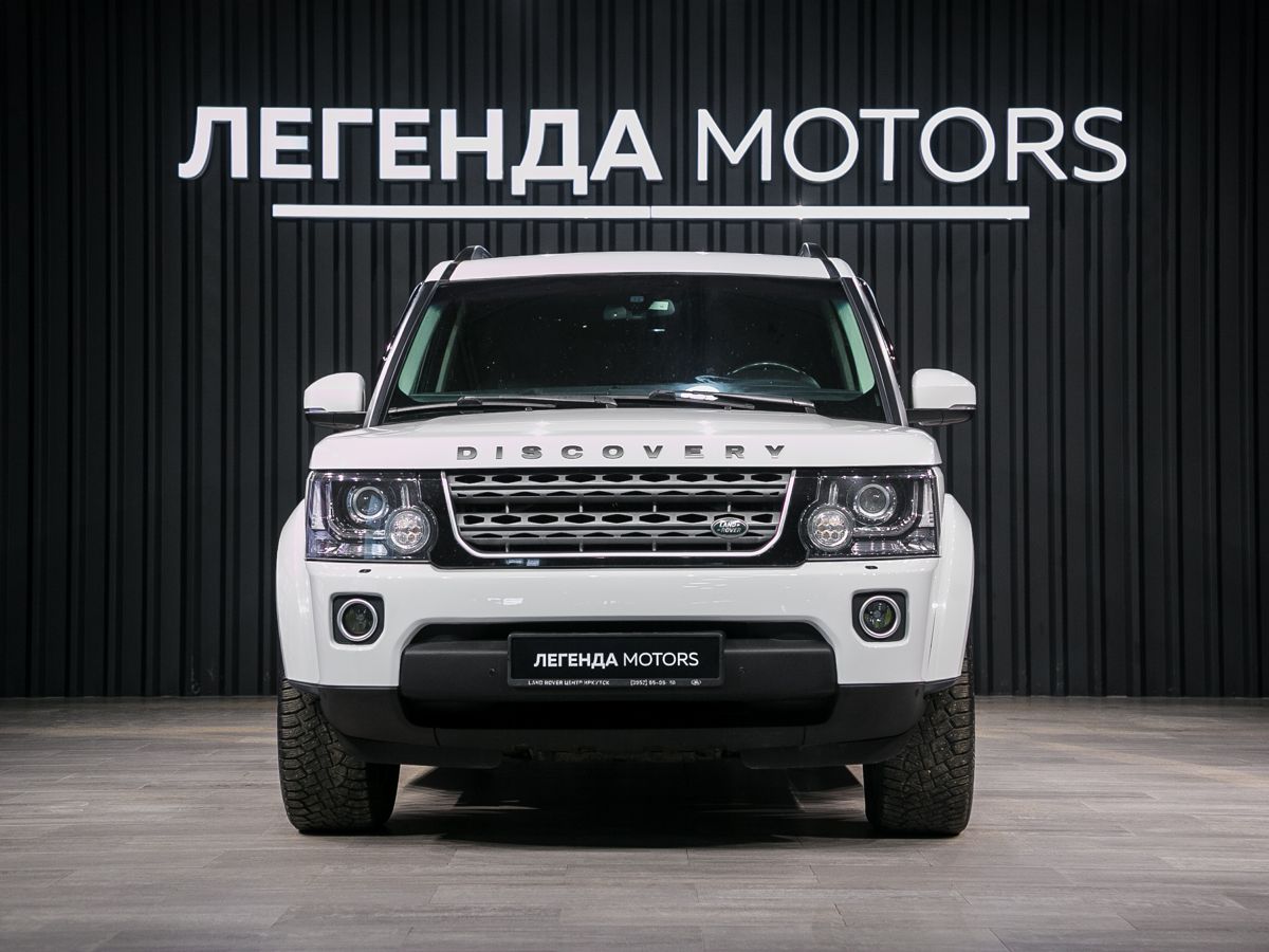 2014 Land Rover Discovery IV Рестайлинг, Белый, 2590000 рублей - вид 2