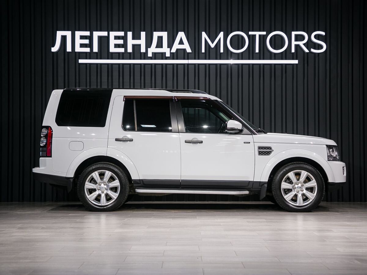 2014 Land Rover Discovery IV Рестайлинг, Белый, 2590000 рублей - вид 3