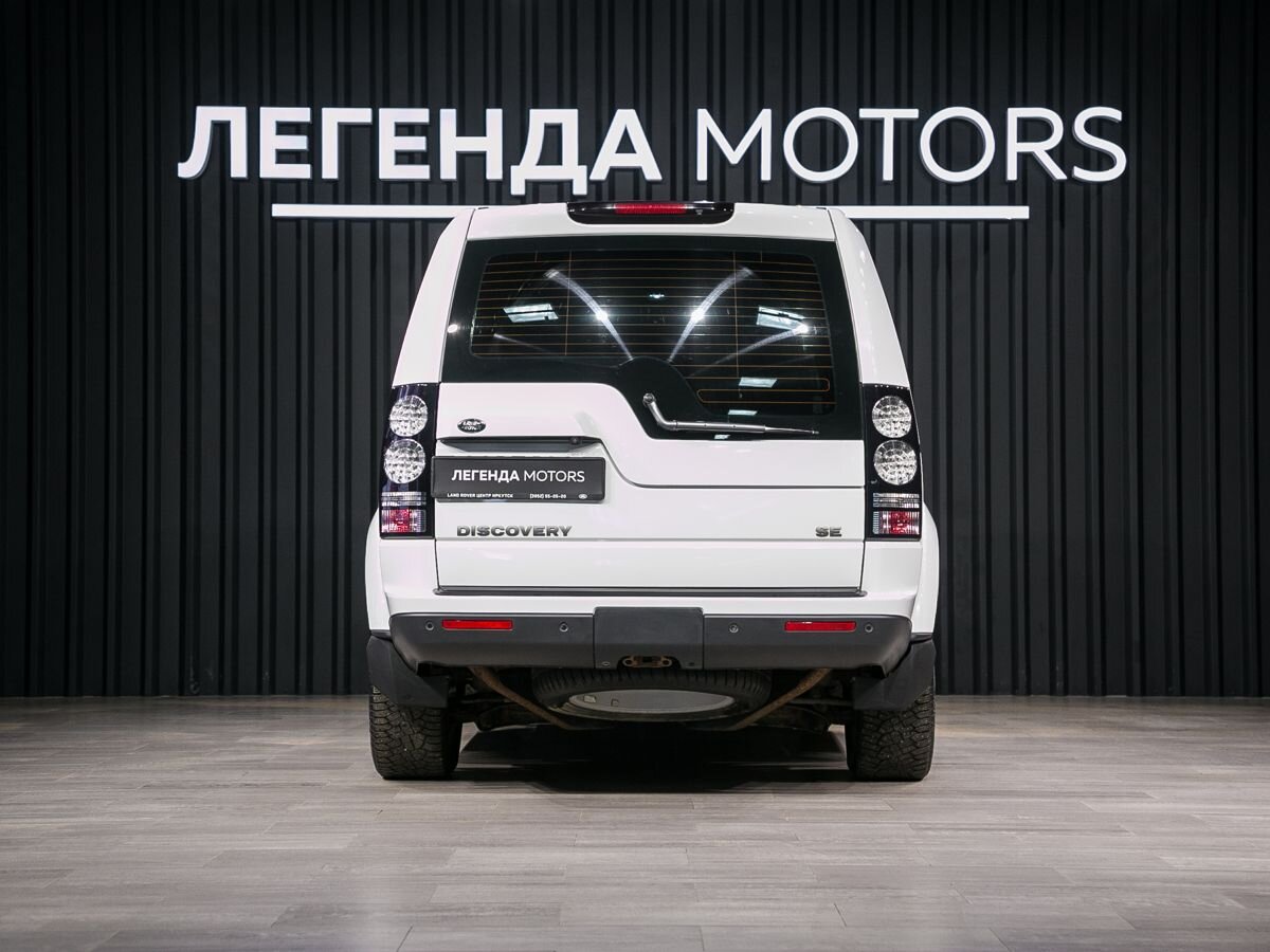 2014 Land Rover Discovery IV Рестайлинг, Белый, 2590000 рублей - вид 5
