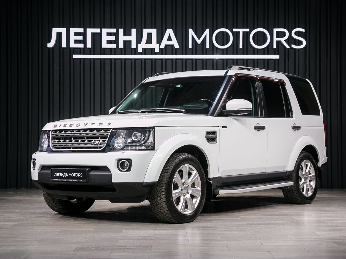 2014 Land Rover Discovery IV Рестайлинг, Белый, 2590000 рублей - вид 1