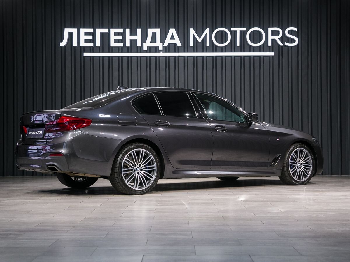 2019 BMW 5 серии VII (G30/G31), Серый, 5490000 рублей - вид 4