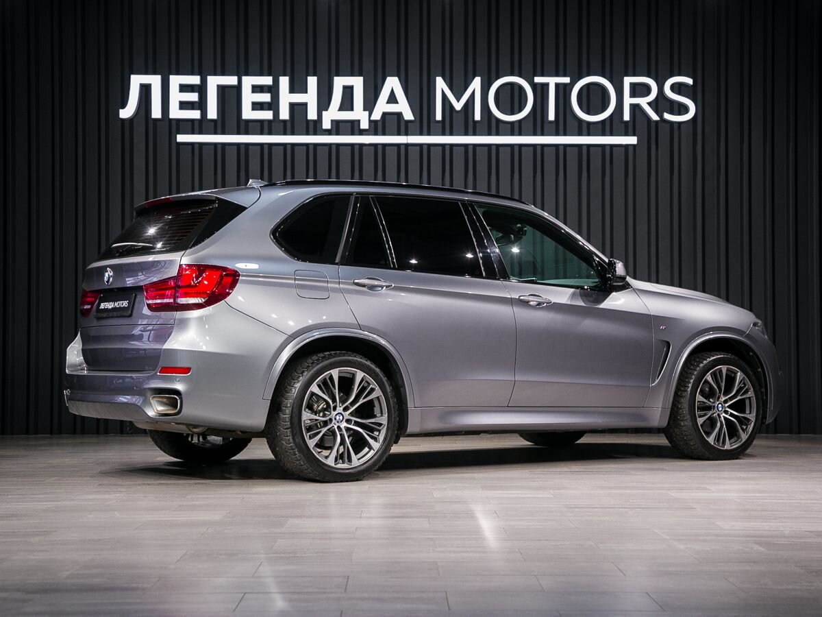 2017 BMW X5 III (F15), Серый, 4500000 рублей - вид 4