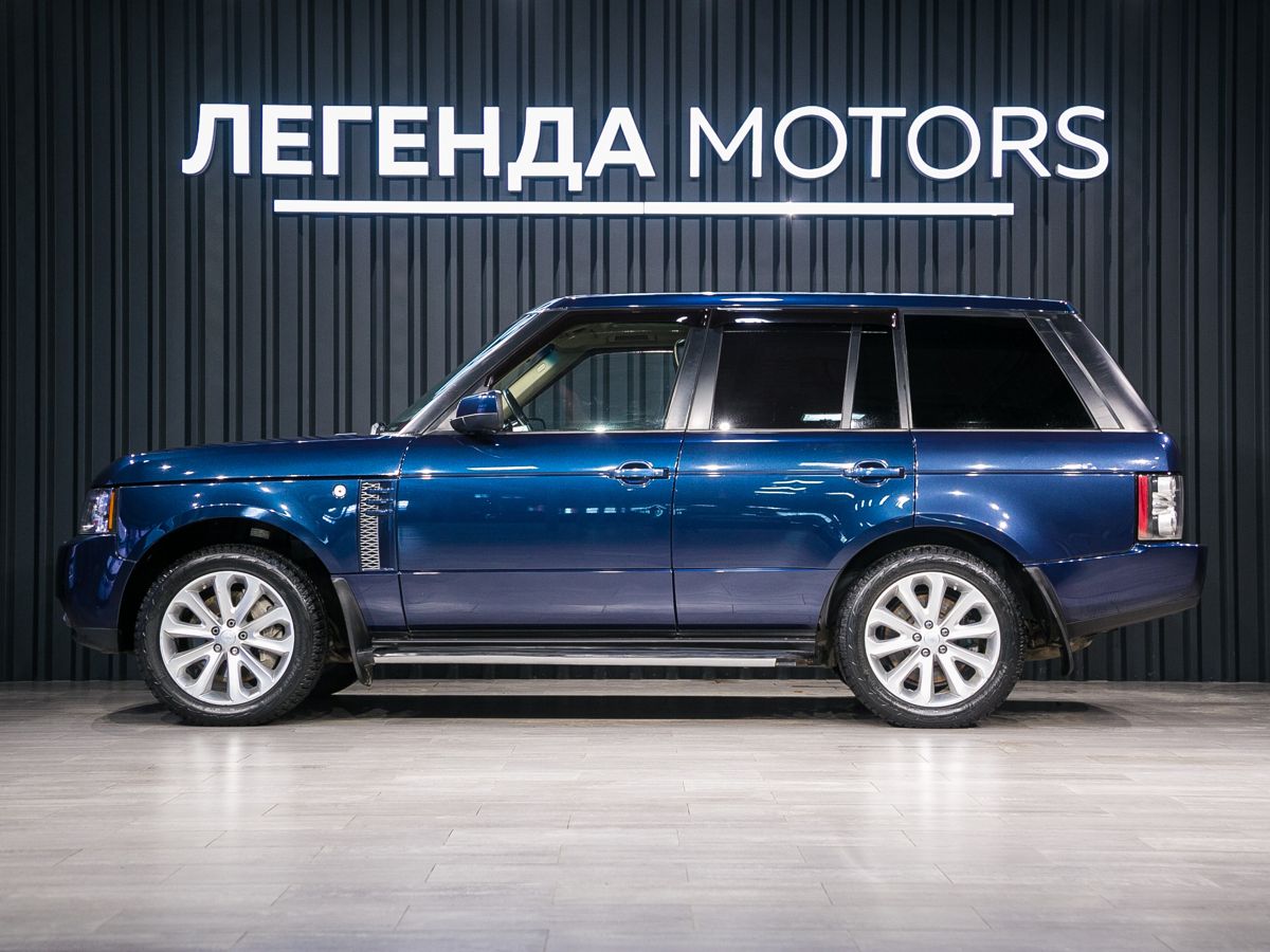 2012 Land Rover Range Rover III Рестайлинг 2, Синий, 2100000 рублей - вид 4