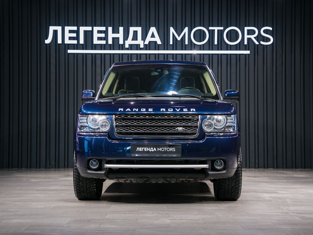 2012 Land Rover Range Rover III Рестайлинг 2, Синий, 2100000 рублей - вид 2