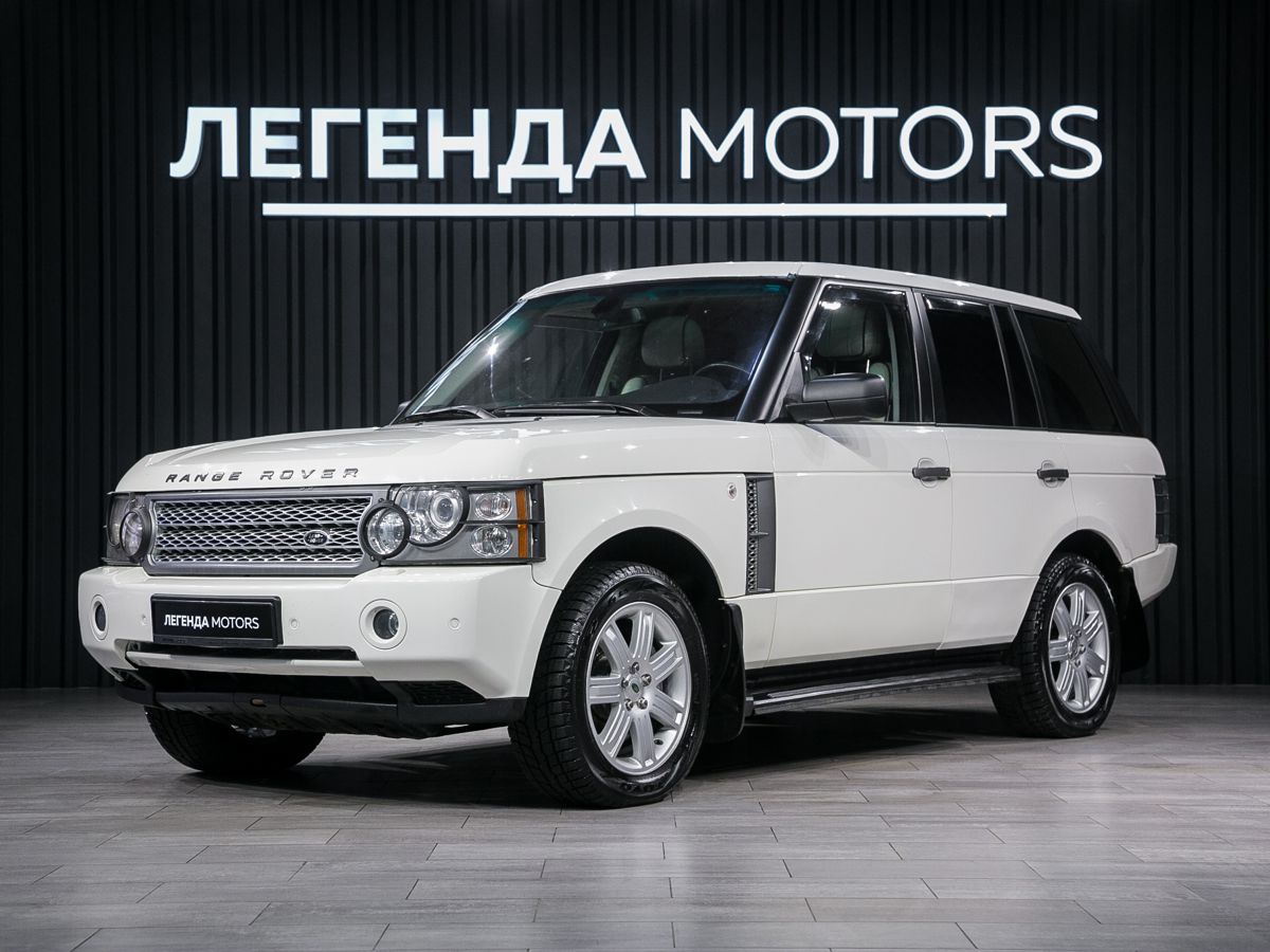 2008 Land Rover Range Rover III Рестайлинг, Белый, 2000000 рублей, вид 1