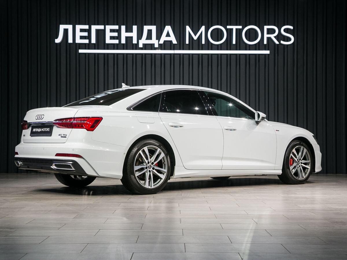 2020 Audi A6 V (C8), Белый, 5590000 рублей - вид 4
