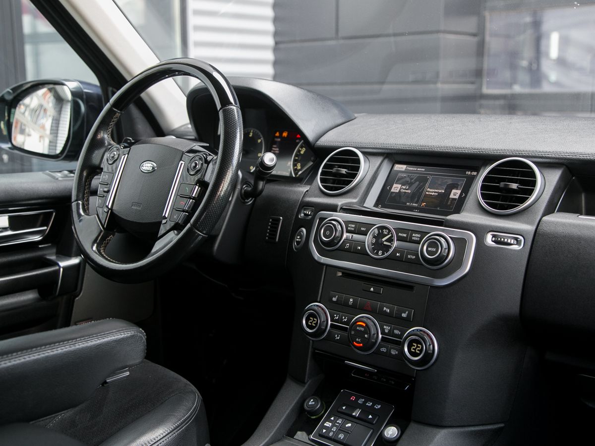 2015 Land Rover Discovery IV Рестайлинг, Синий, 2890000 рублей - вид 24
