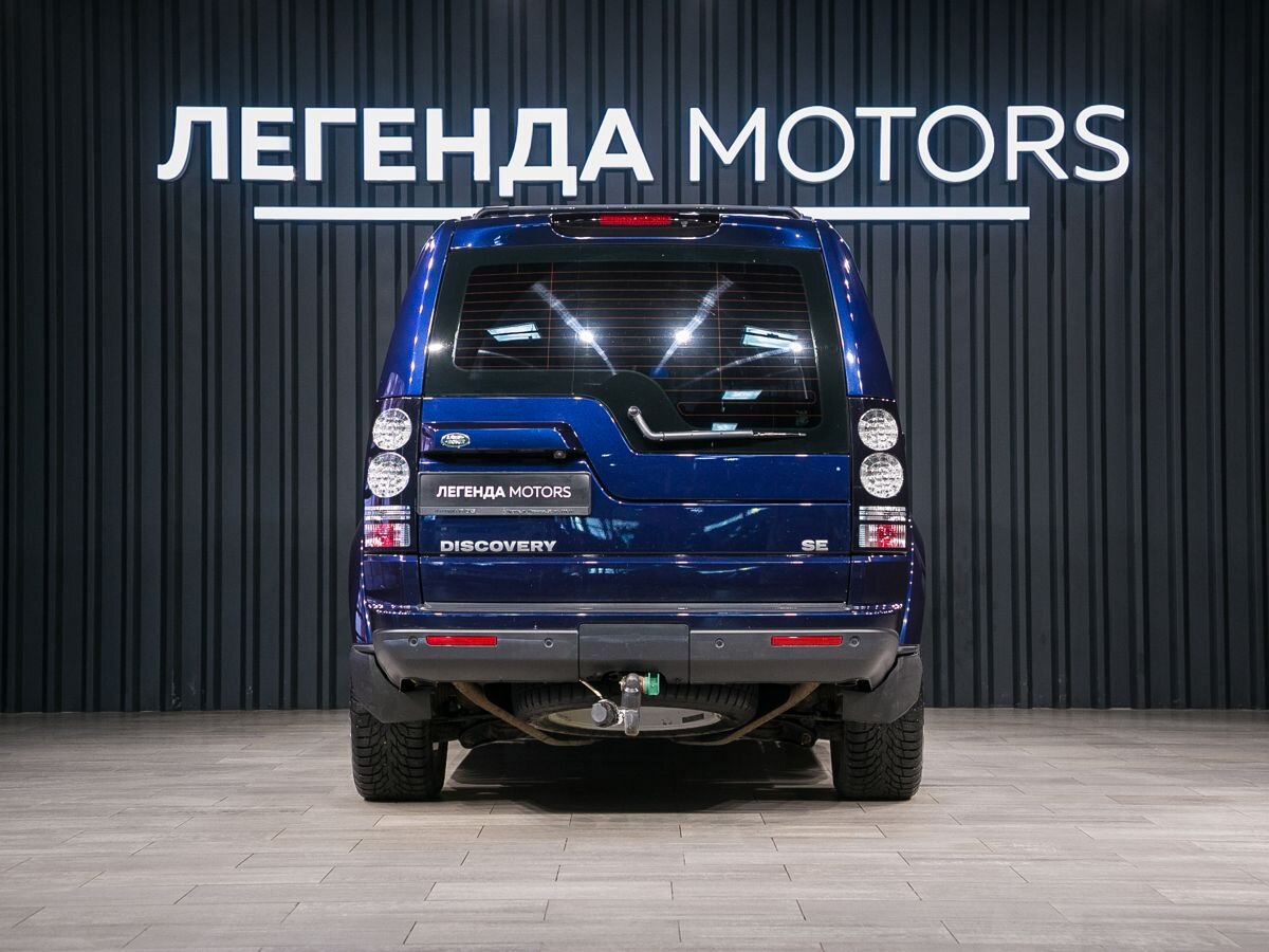 2015 Land Rover Discovery IV Рестайлинг, Синий, 2890000 рублей - вид 5