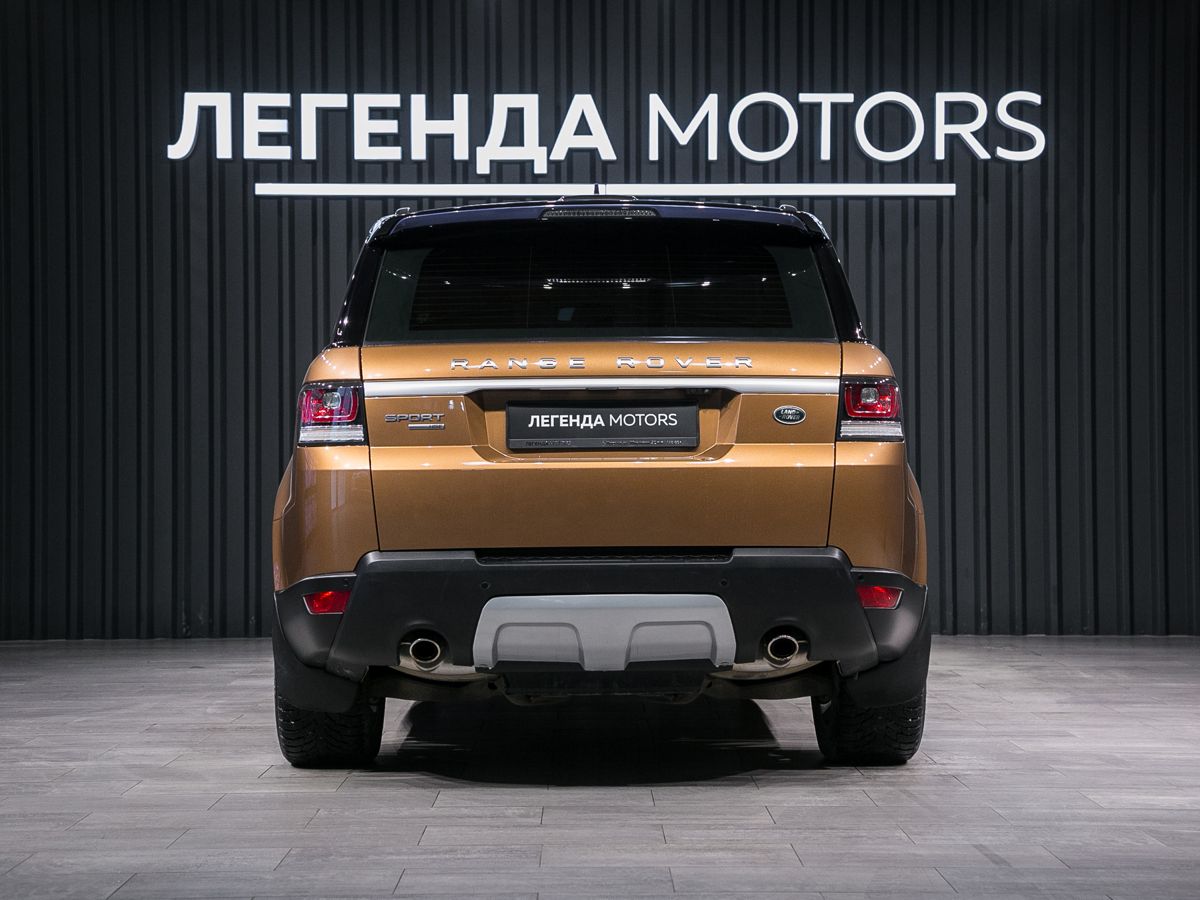 2016 Land Rover Range Rover Sport II, Золотой, 3995000 рублей, вид 4