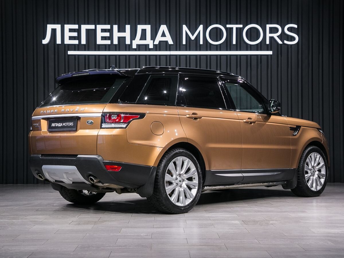 2016 Land Rover Range Rover Sport II, Золотой, 3995000 рублей, вид 3