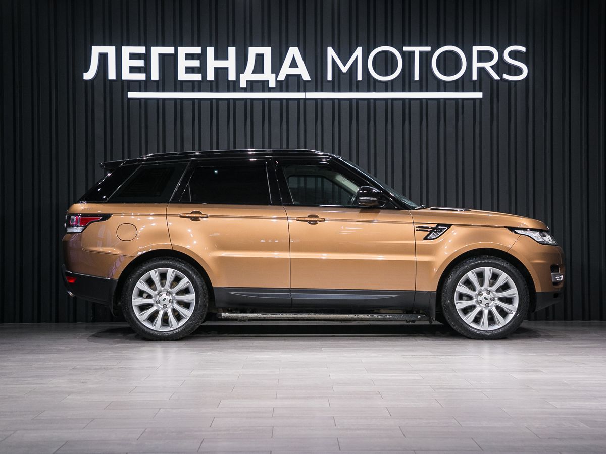2016 Land Rover Range Rover Sport II, Золотой, 3995000 рублей, вид 5