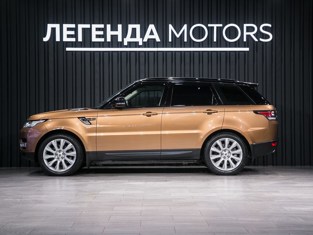 2016 Land Rover Range Rover Sport II, Золотой, 3995000 рублей - вид 6