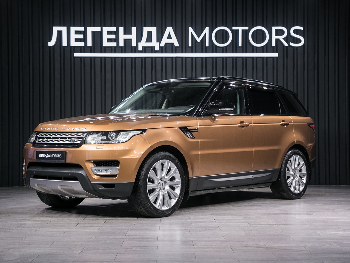 2016 Land Rover Range Rover Sport II, Золотой, 3995000 рублей, вид 1