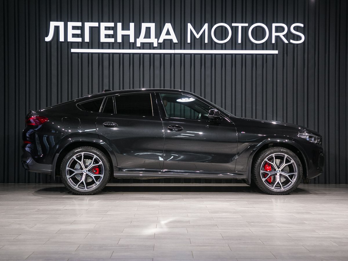 2021 BMW X6 III (G06), Черный, 9990000 рублей - вид 3