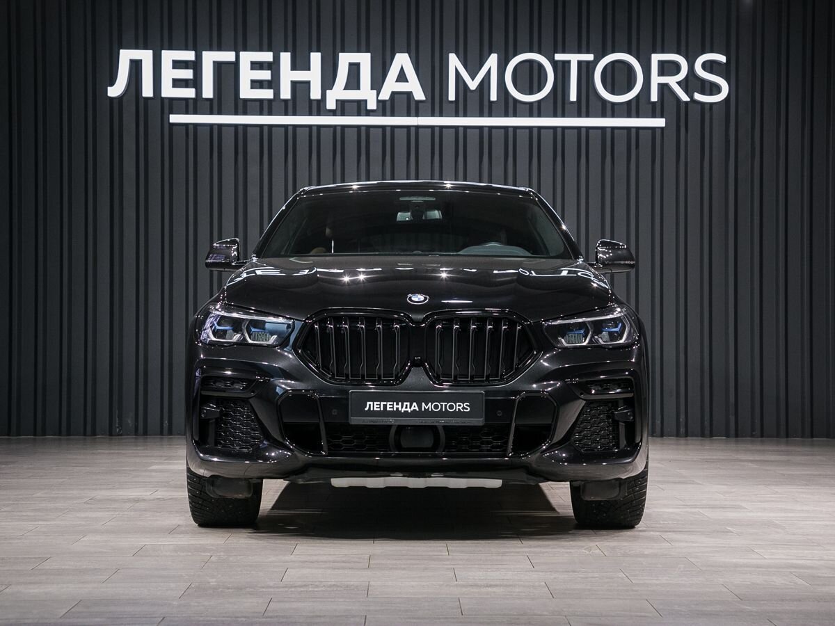 2021 BMW X6 III (G06), Черный, 9990000 рублей - вид 2