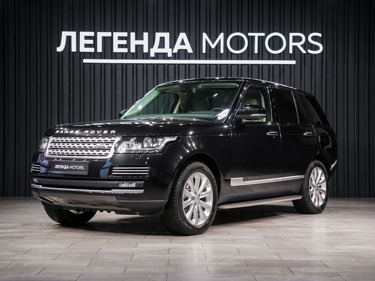 2013 Land Rover Range Rover IV, Черный, 4380000 рублей - вид 1