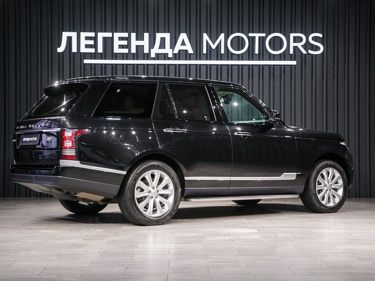 2013 Land Rover Range Rover IV, Черный, 4380000 рублей, вид 6