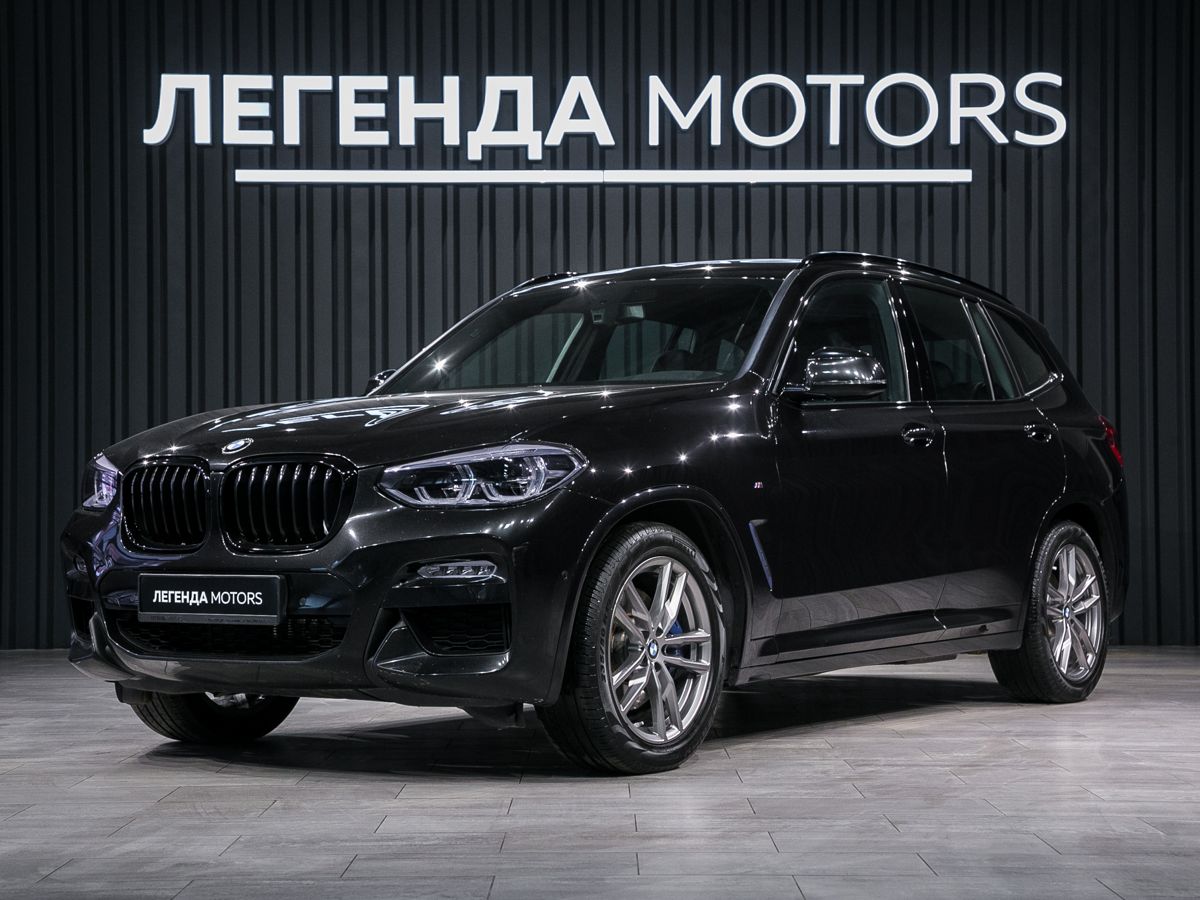 2019 BMW X3 III (G01), Черный, 3750000 рублей - вид 1