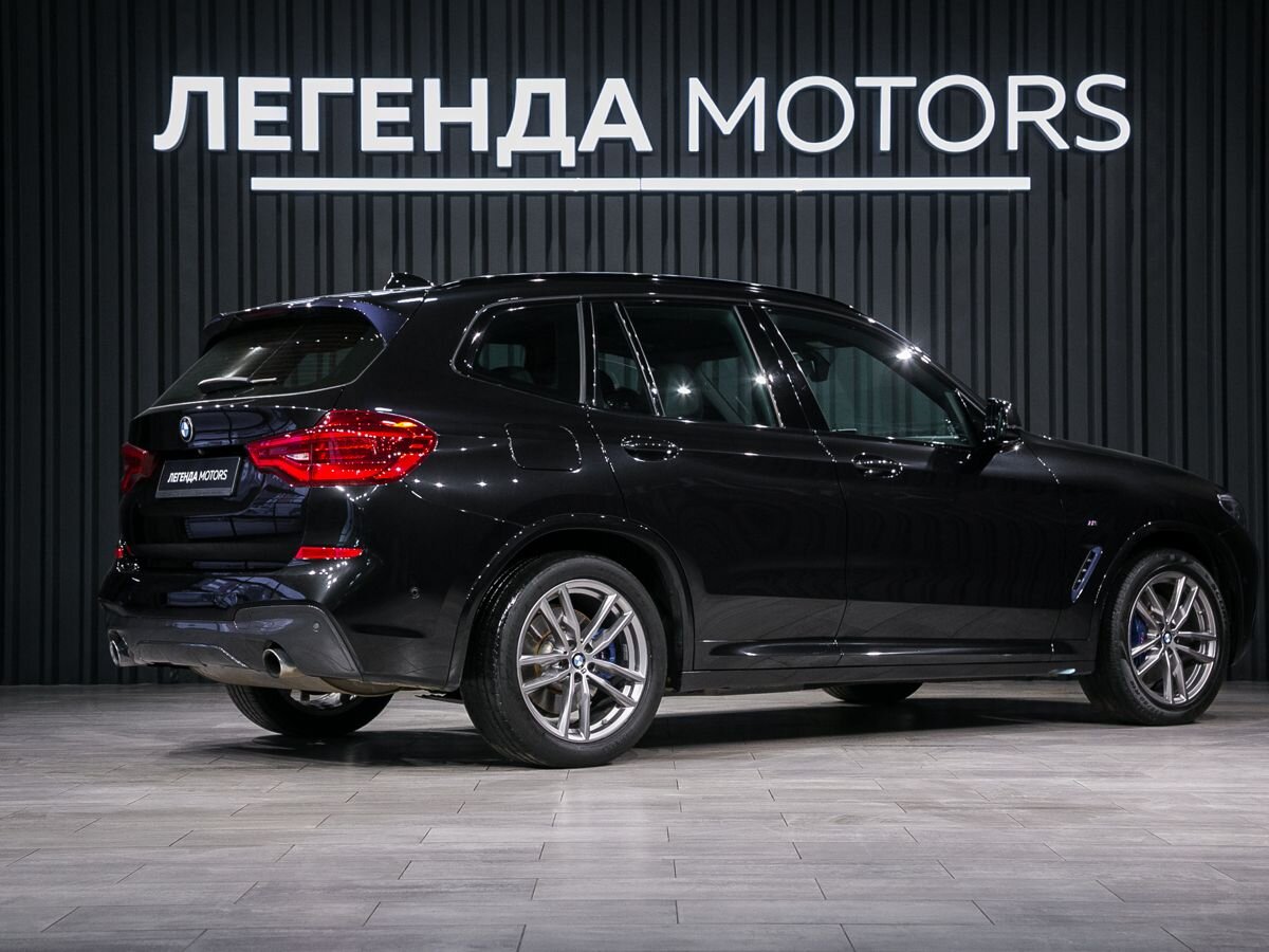 2019 BMW X3 III (G01), Черный, 3850000 рублей, вид 4