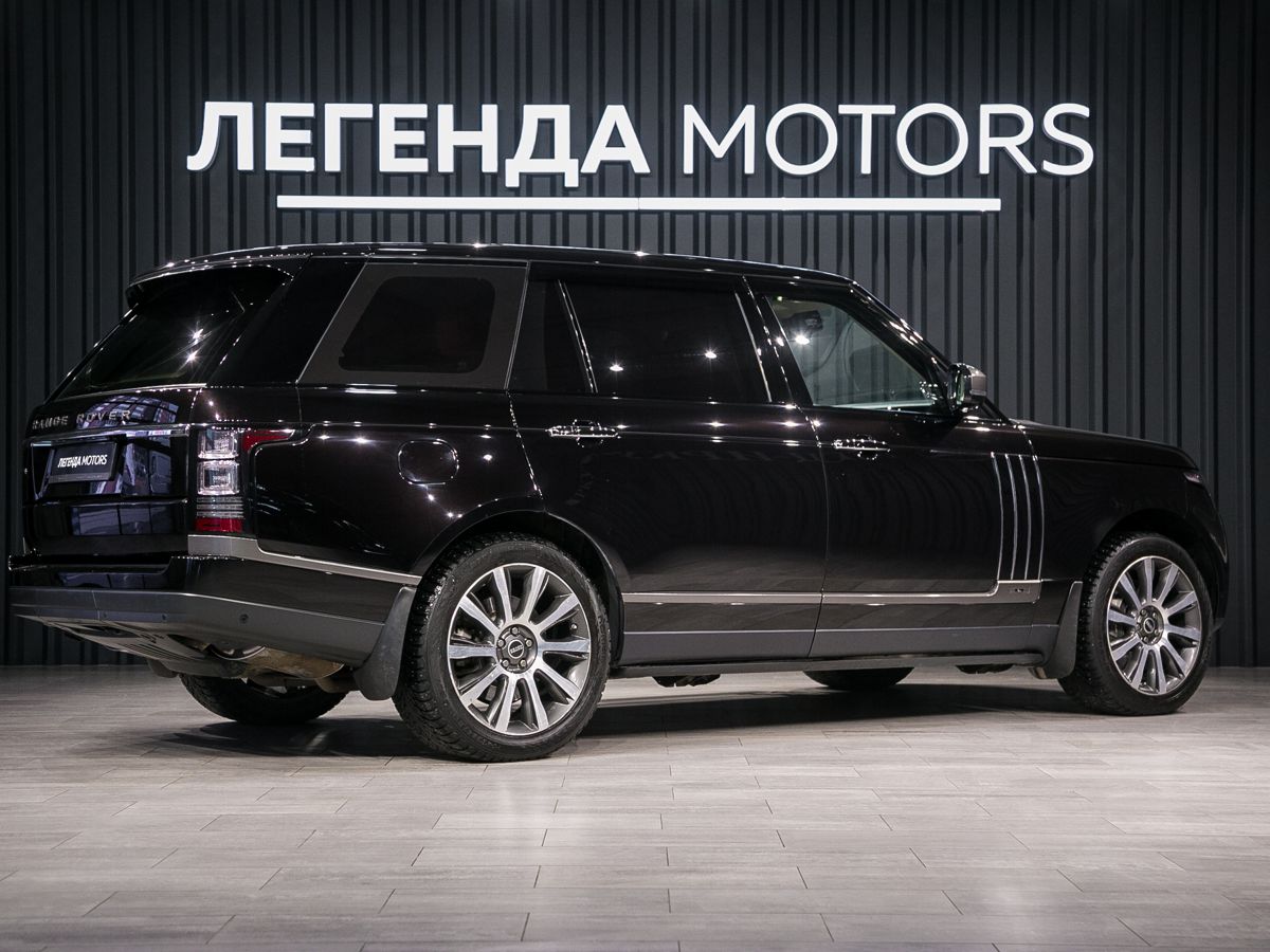 2014 Land Rover Range Rover IV, Черный, 4495000 рублей, вид 3