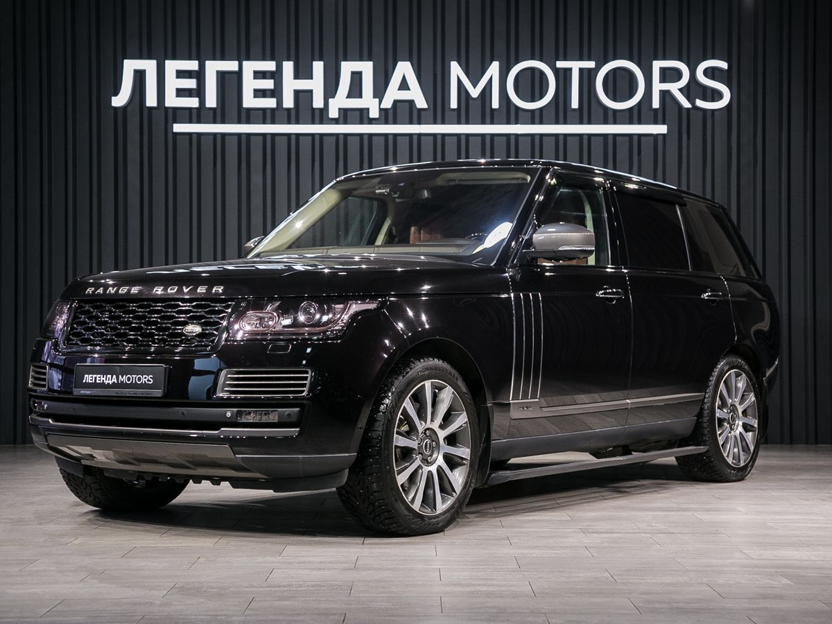 2014 Land Rover Range Rover IV, Черный, 4495000 рублей - вид 1