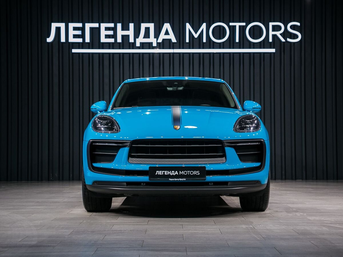 2021 Porsche Macan I Рестайлинг 2, Синий, 8750000 рублей - вид 2