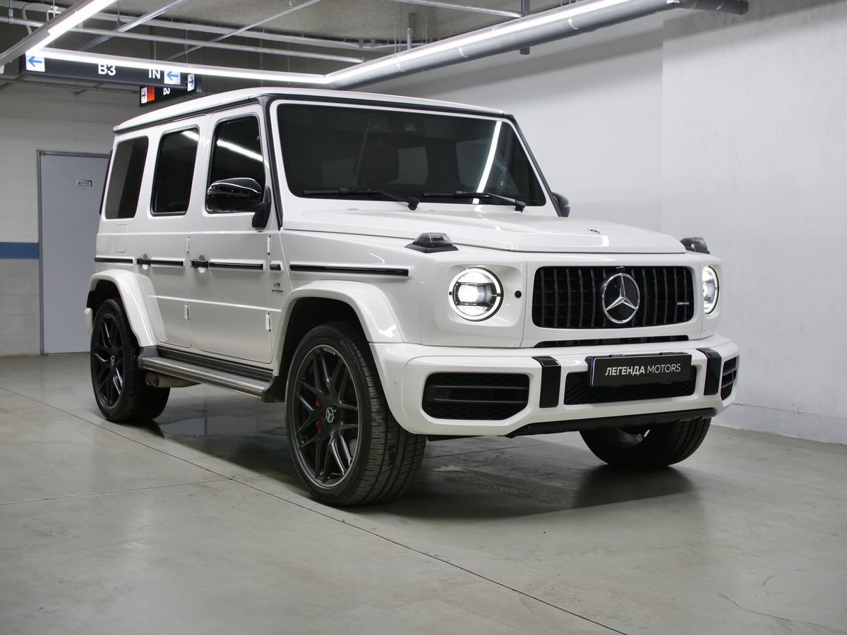 2022 Mercedes-Benz G-Класс AMG II (W463), Белый, 27000000 рублей, вид 4