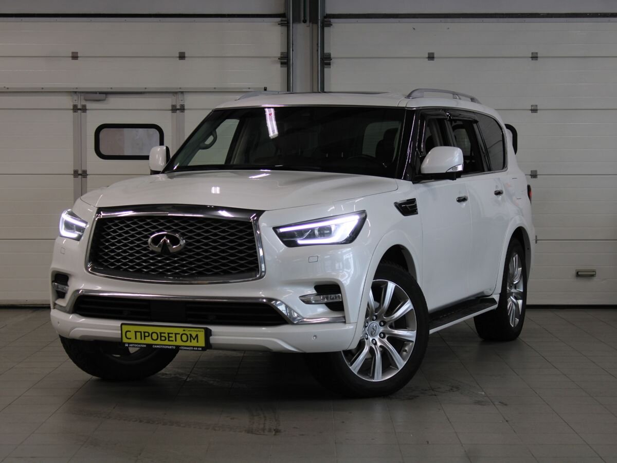 Продажа Infiniti QX80 I Рестайлинг 2 2018 с пробегом: цена 5380000 руб,  2018 год, Нижневартовск