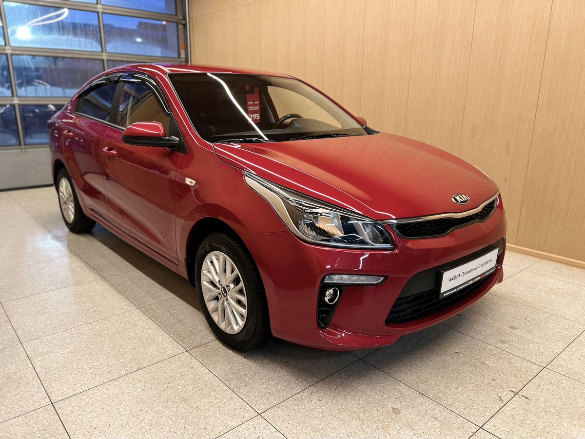 Kia Rio 2020 Автомат Передний Бензин 1.6